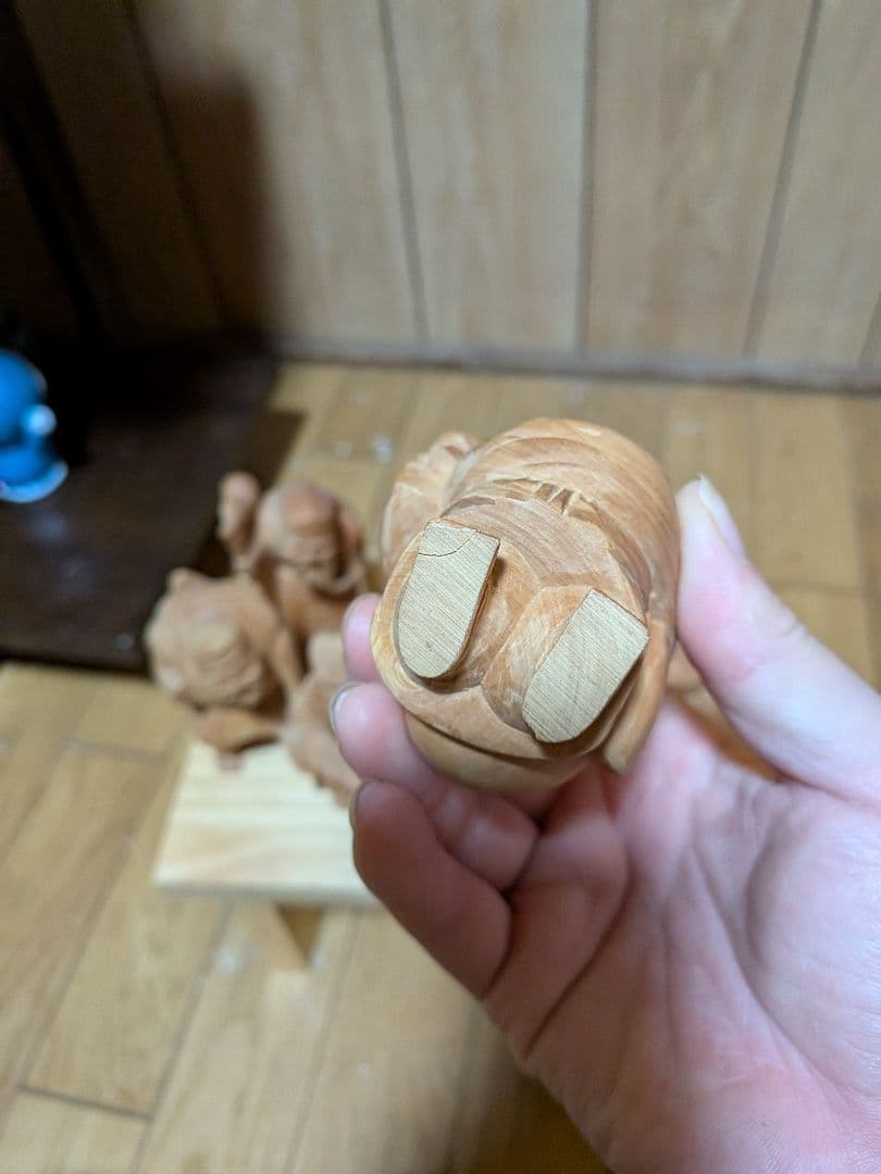 七福神木彫り