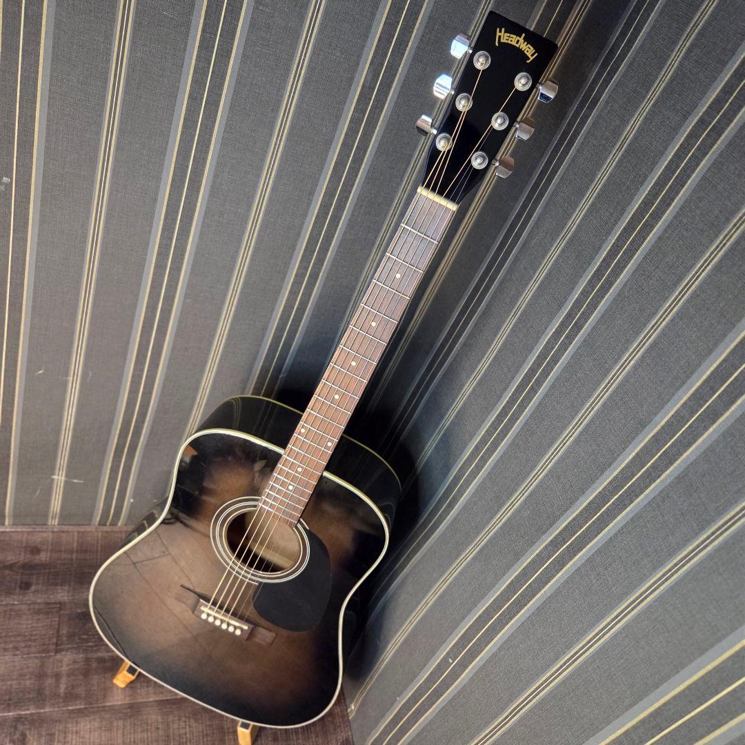 Headway ヘッドウェイ アコースティックギター ブラック　黒　アコギ