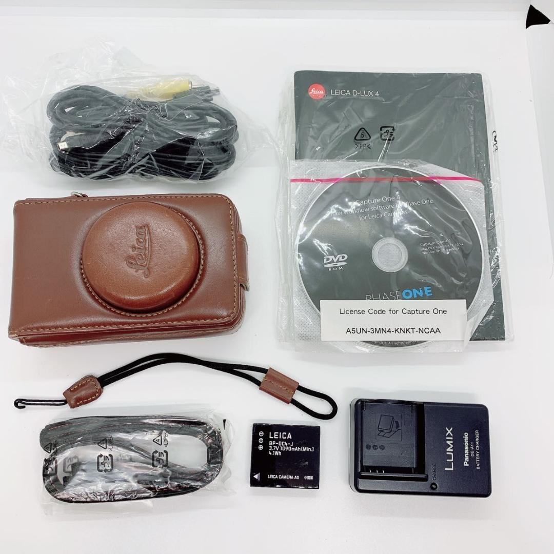 LEICA D-LUX4 デジカメ ライカ ブラック M304 動作品