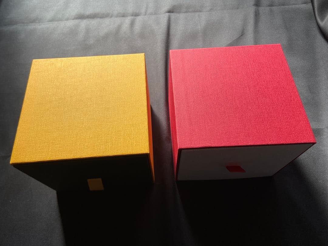 草間彌生 オブジェ パンプキン 黄＆赤 セット 箱付 Yayoi Kusama