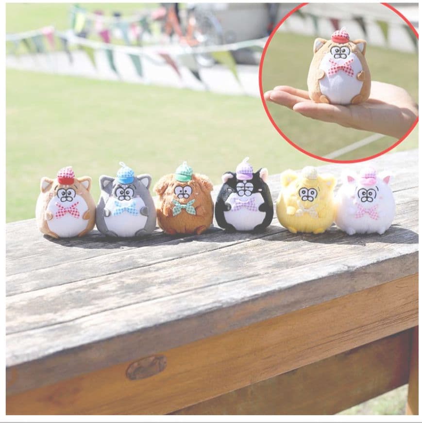 おそ松さん 松犬 ぬいぐるみキーホルダー ピクニック 全6種セット まついぬ