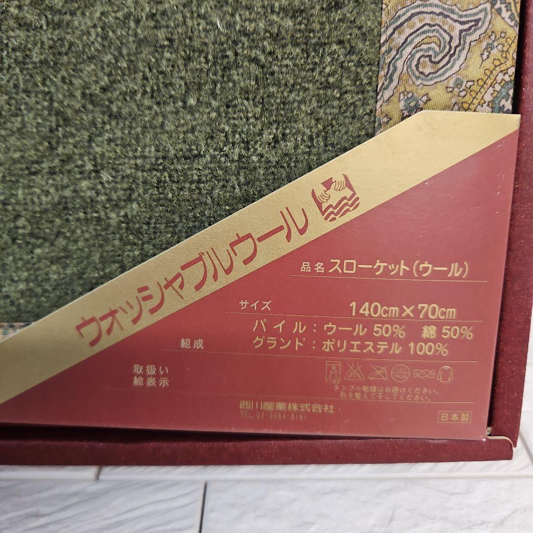 ETROウォッシャブル ウールスローケット 140x70cm