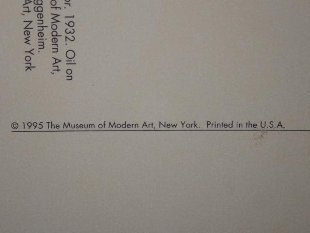 90’S★パブロ・ピカソ★鏡の前の少女★壁掛け★ビンテージ★アート★