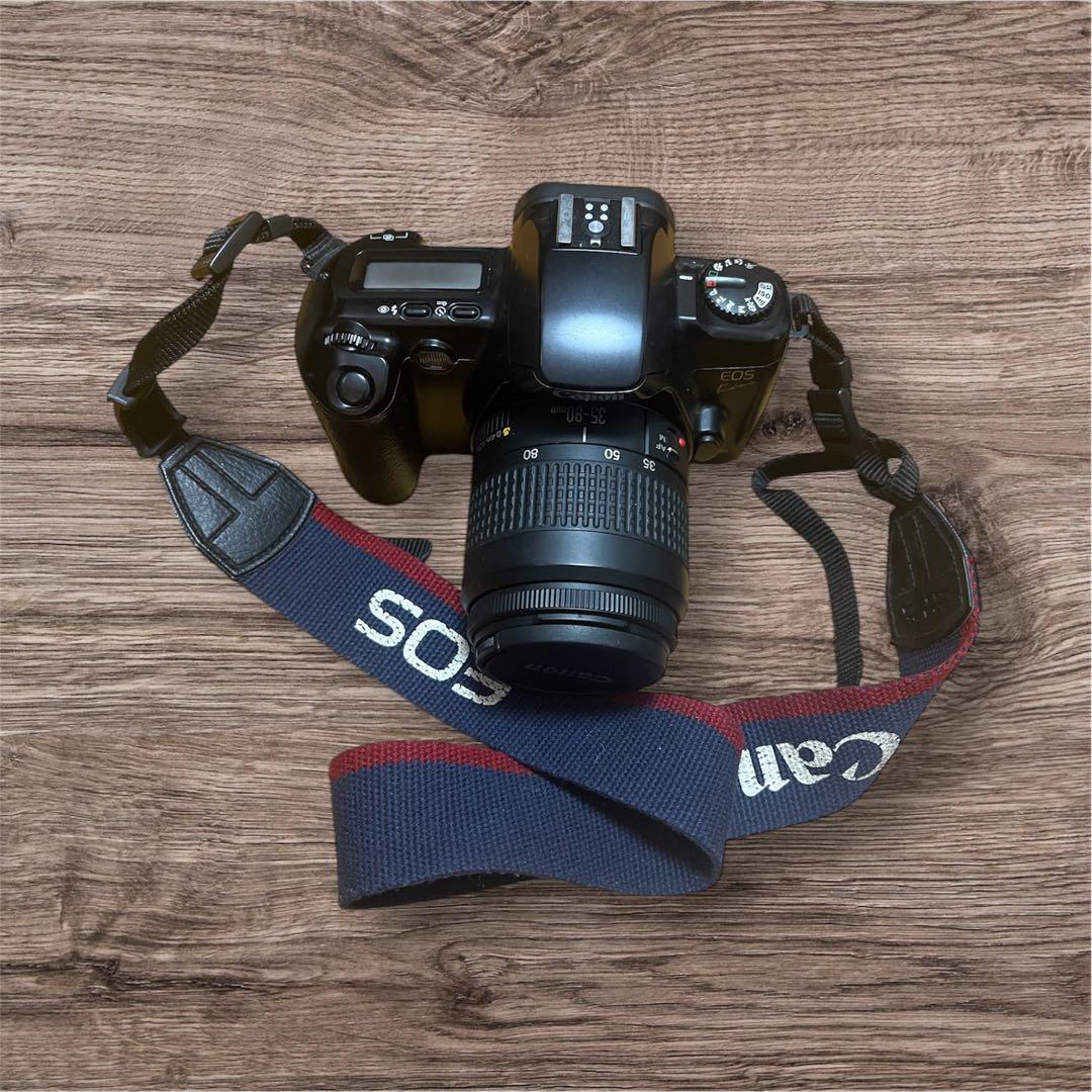 Canon EOS フィルム一眼レフカメラ 望遠レンズ・ケース・説明書付き