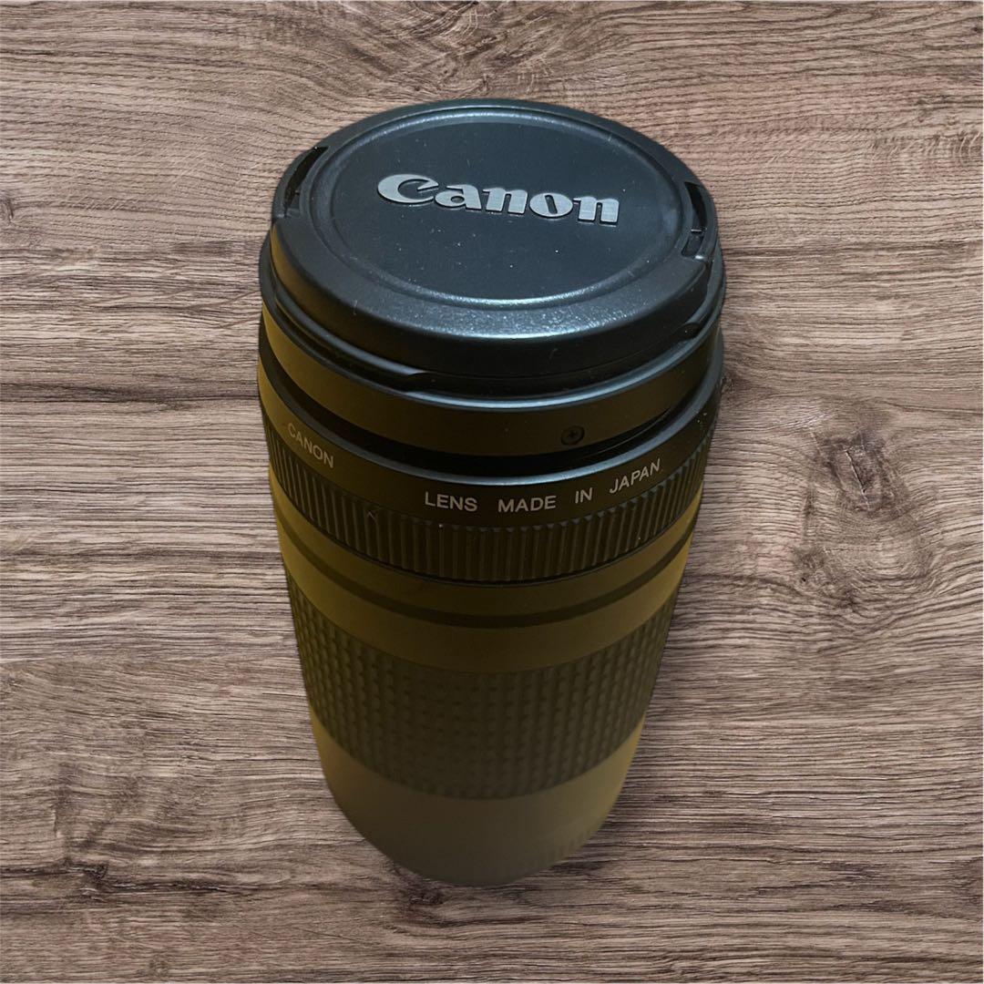 Canon EOS フィルム一眼レフカメラ 望遠レンズ・ケース・説明書付き