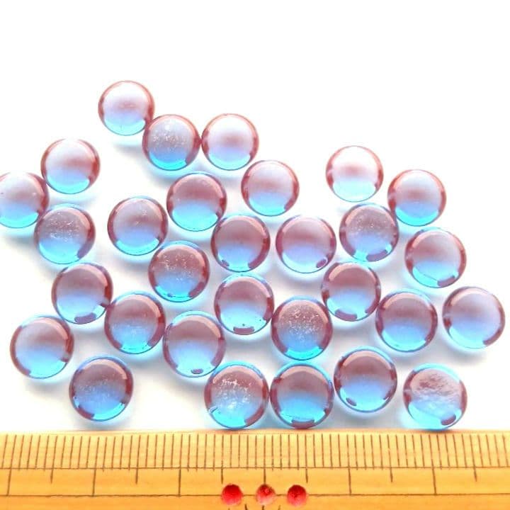 No.472 ガラスナギット 変色ガラス 30個 8.1mm