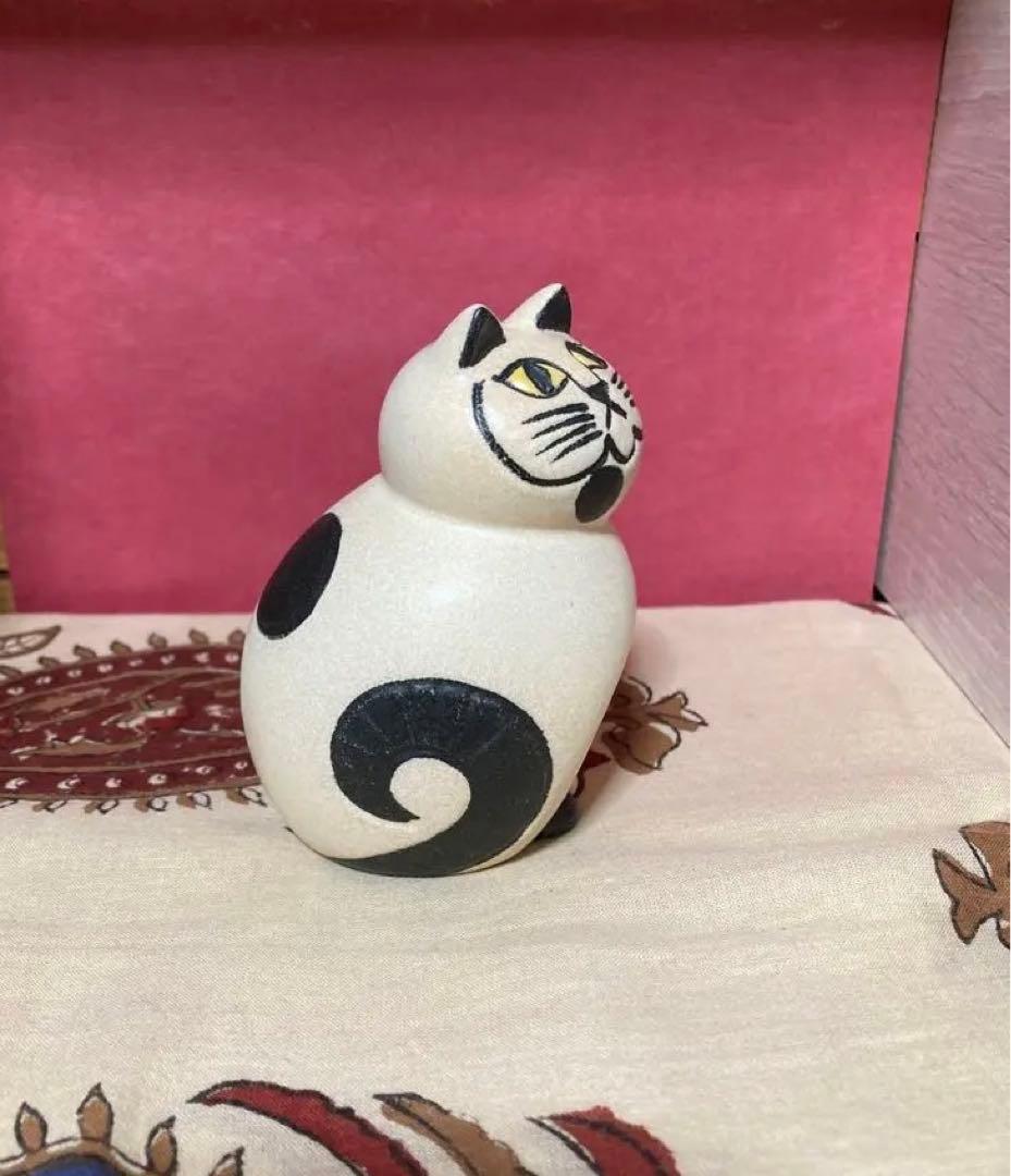 リサラーソン　ねこのぶち　白黒