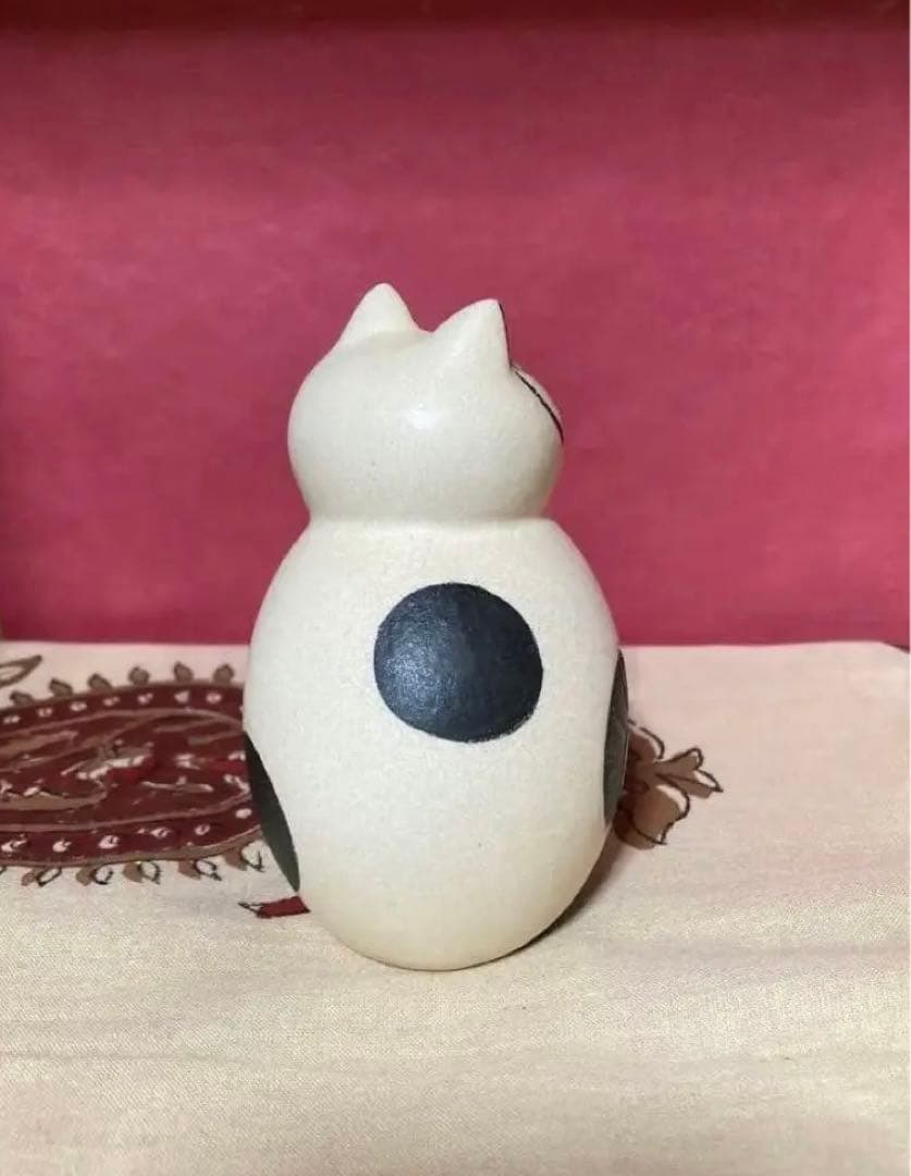 リサラーソン　ねこのぶち　白黒