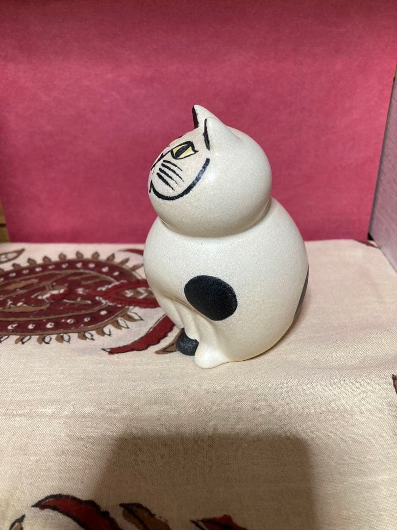 リサラーソン　ねこのぶち　白黒