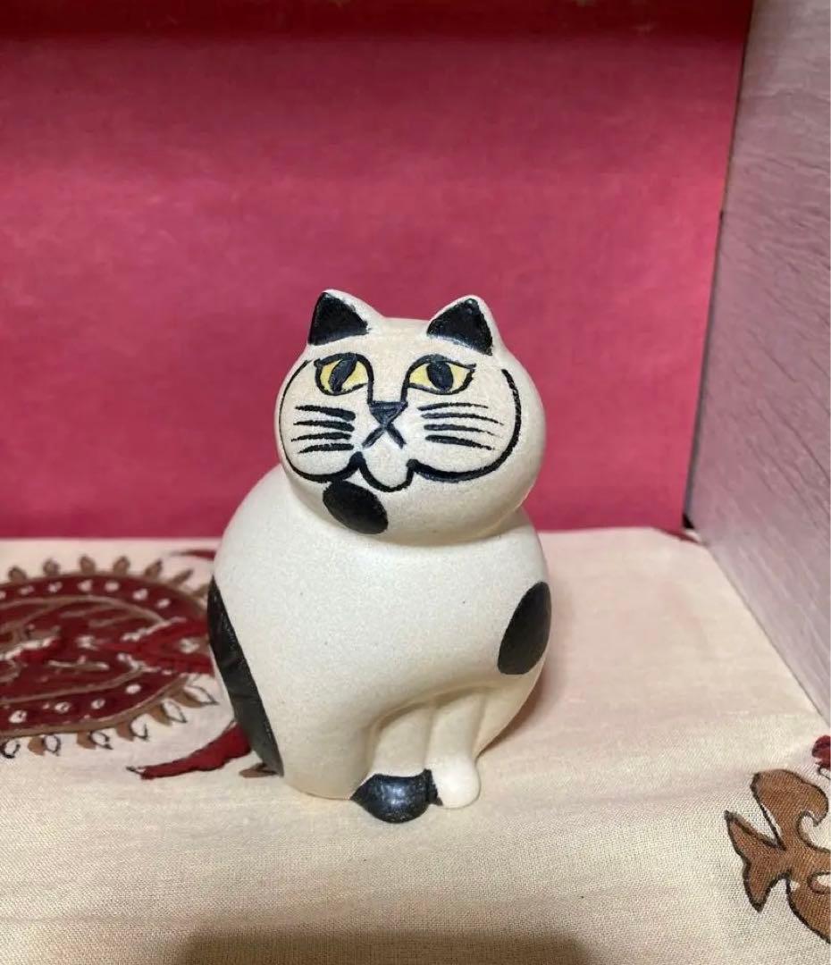 リサラーソン　ねこのぶち　白黒