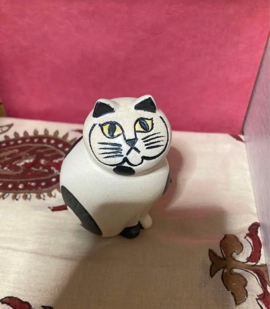 リサラーソン　ねこのぶち　白黒