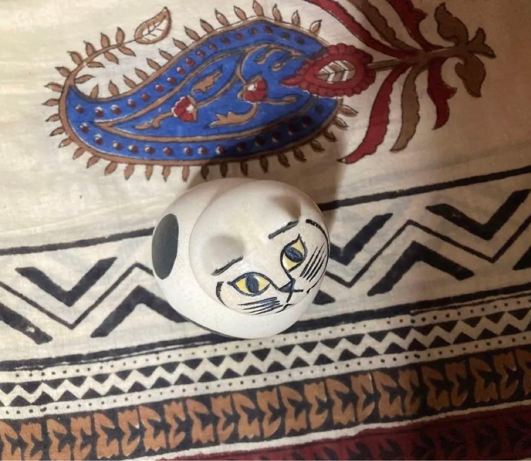 リサラーソン　ねこのぶち　白黒