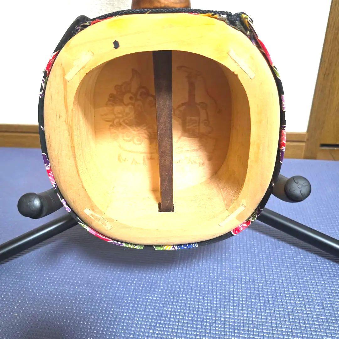 【489】ASOVIVA アソビバ 沖縄 三線 弦楽器 和楽器 ウッド三線