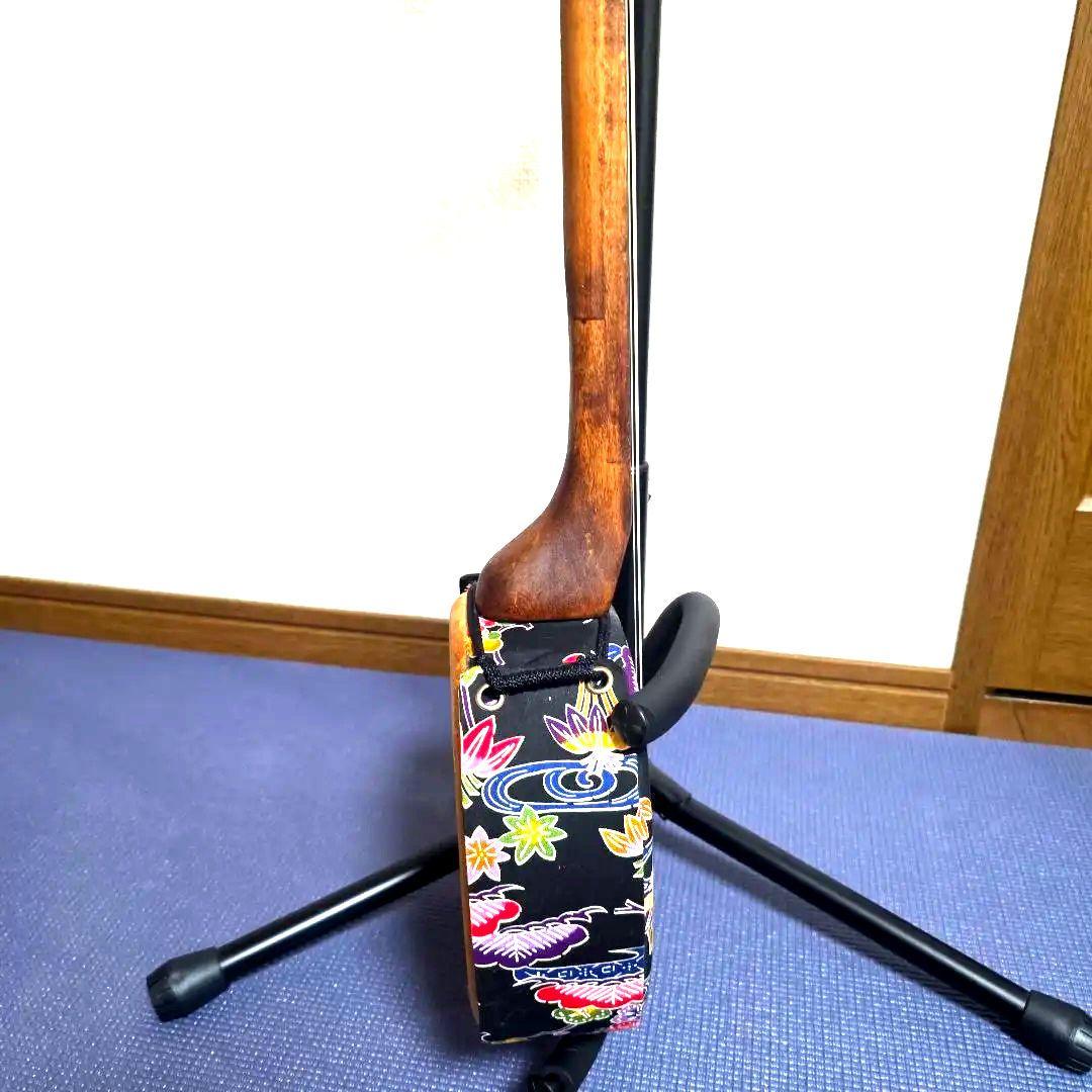 【489】ASOVIVA アソビバ 沖縄 三線 弦楽器 和楽器 ウッド三線