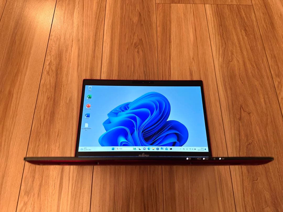 軽量777g Win11/office21付 赤LIFEBOOK U939/A