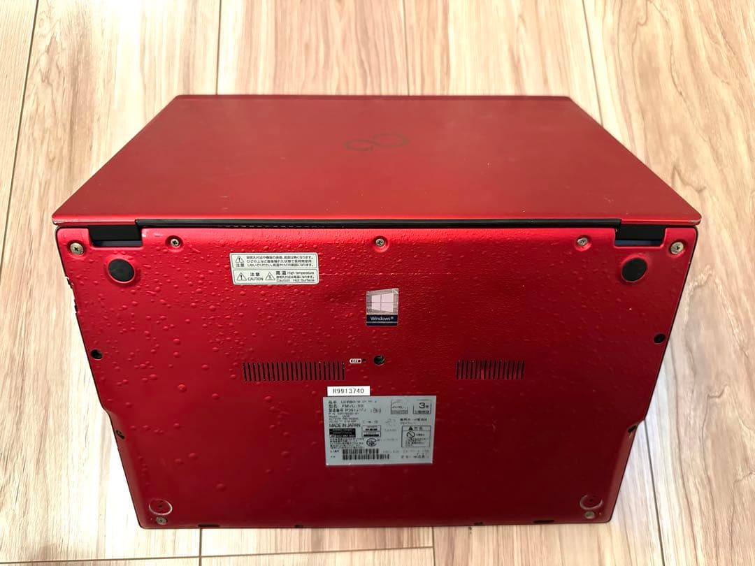 軽量777g Win11/office21付 赤LIFEBOOK U939/A