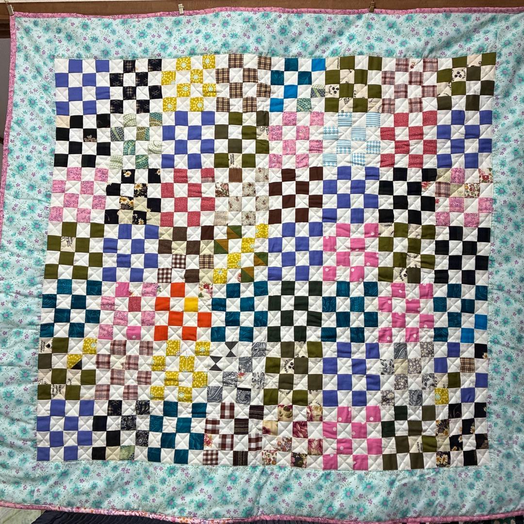 ベービーパッチワークキルトミニキルトパッチワーク