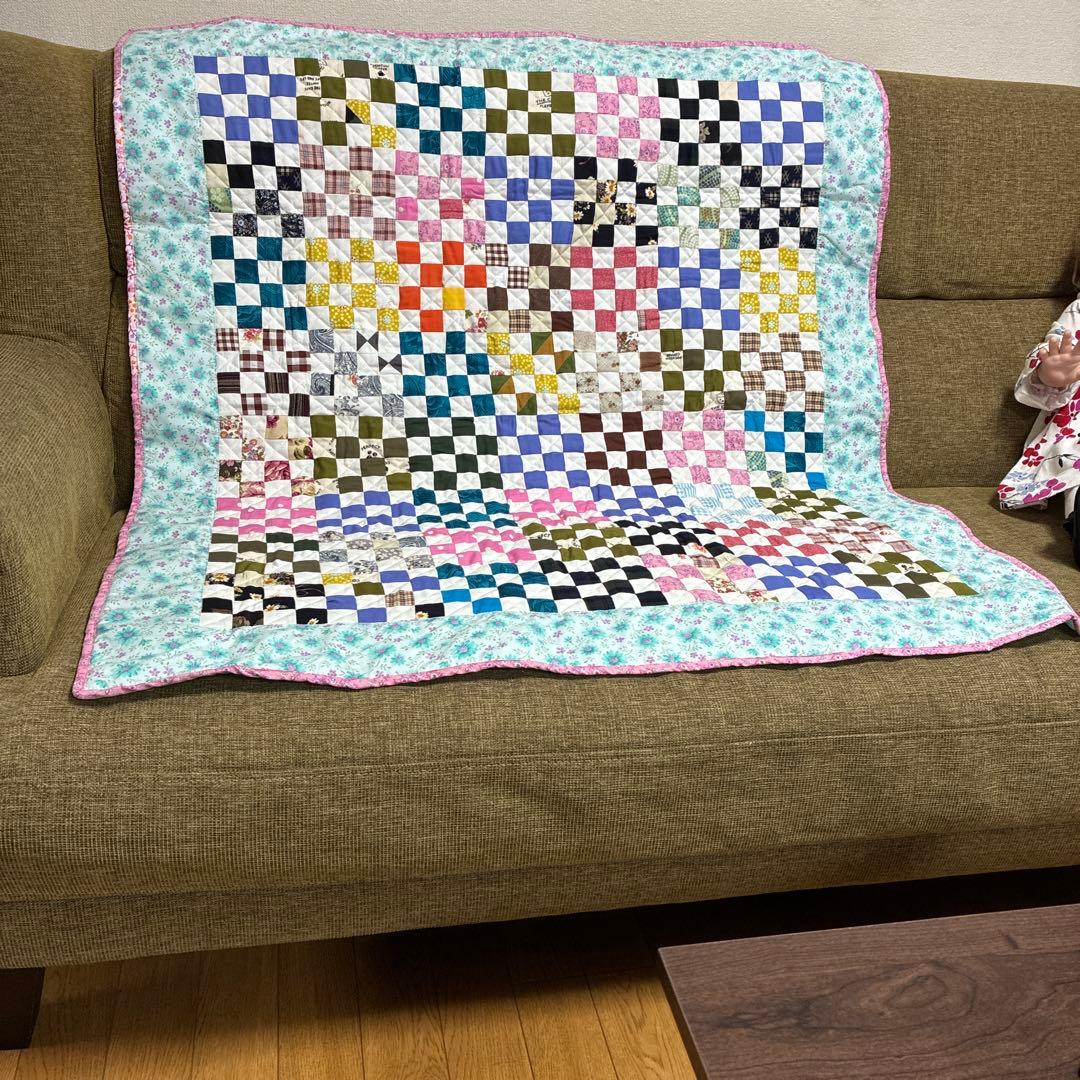 ベービーパッチワークキルトミニキルトパッチワーク