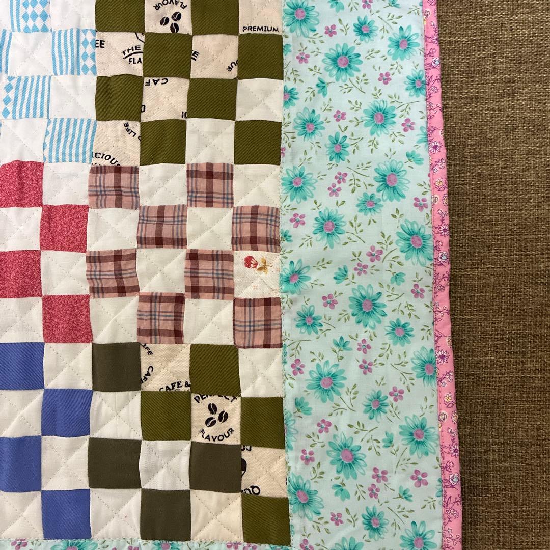 ベービーパッチワークキルトミニキルトパッチワーク