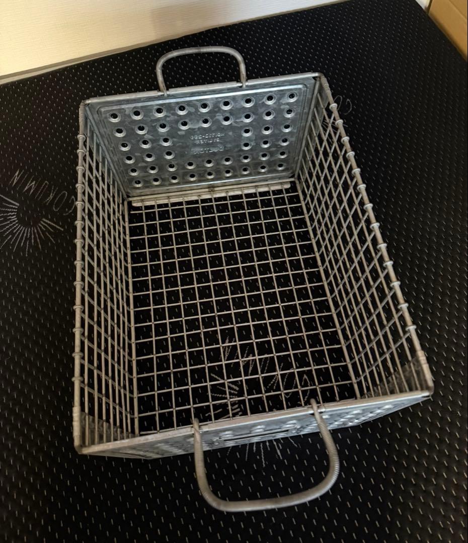 廃盤 ダルトン DULTON ワイヤーバスケット GALVANIZED ③