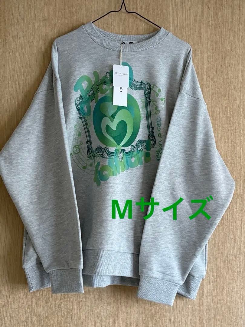 ミセスグリーンアップル× andST コラボ　オーバーサイズスウェット　M