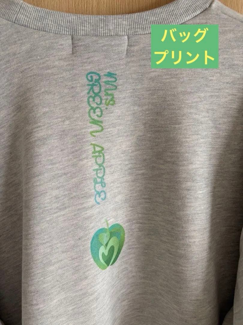 ミセスグリーンアップル× andST コラボ　オーバーサイズスウェット　M