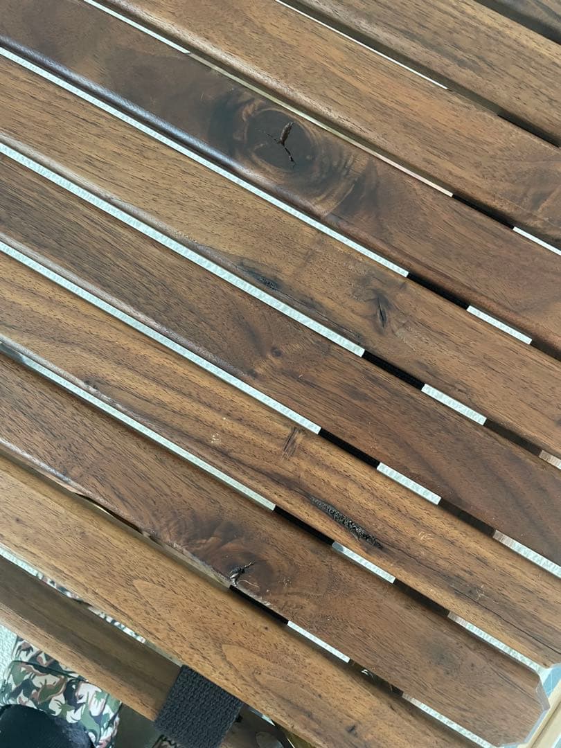 NORAs サイドテーブル　ウォールナット　真鍮