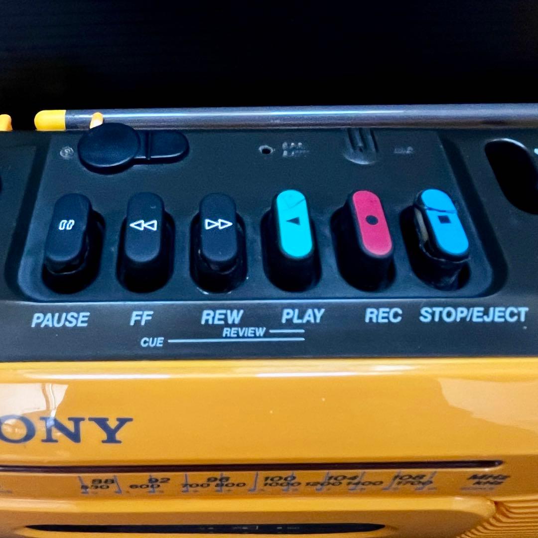 【整備品】SONY SPORTS CFM-101 ラジカセ 【オマケ付】