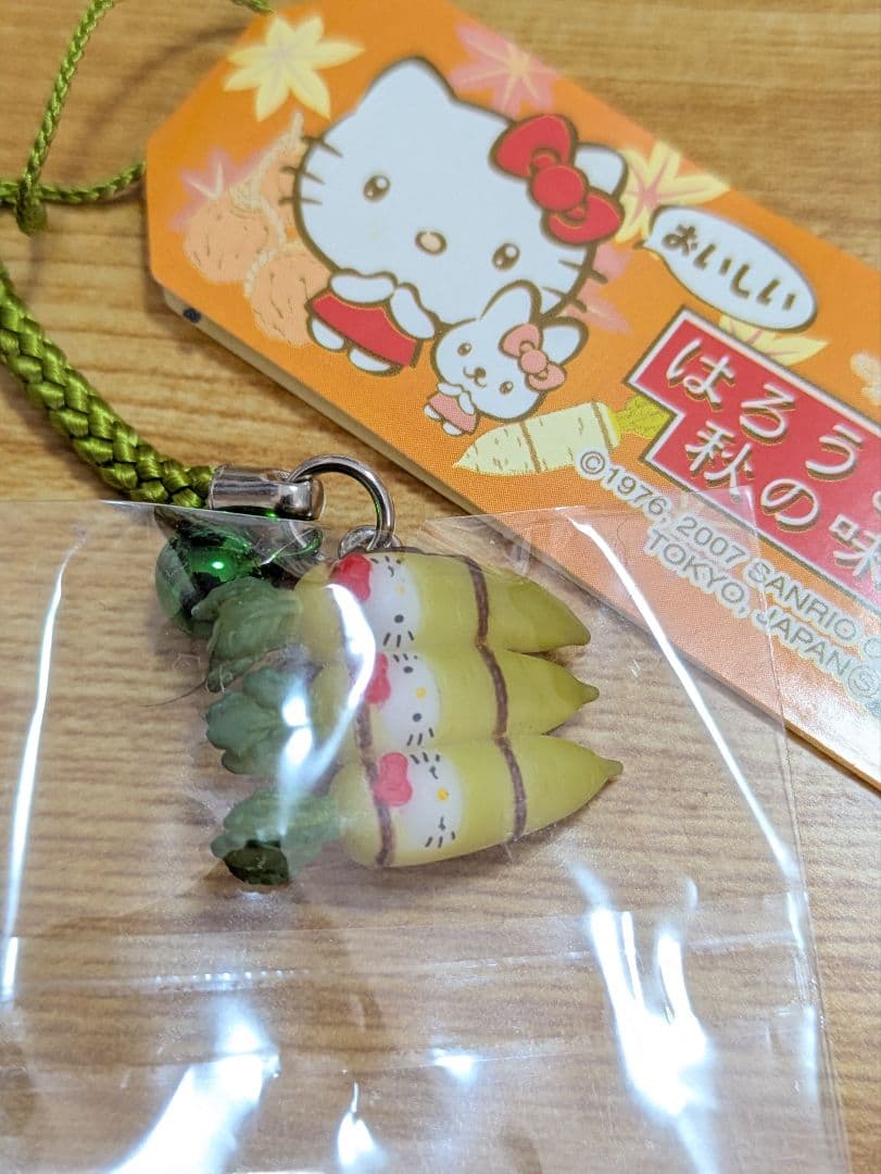 ご当地キティ　根付ストラップ　秋シリーズ5点　まとめ売り