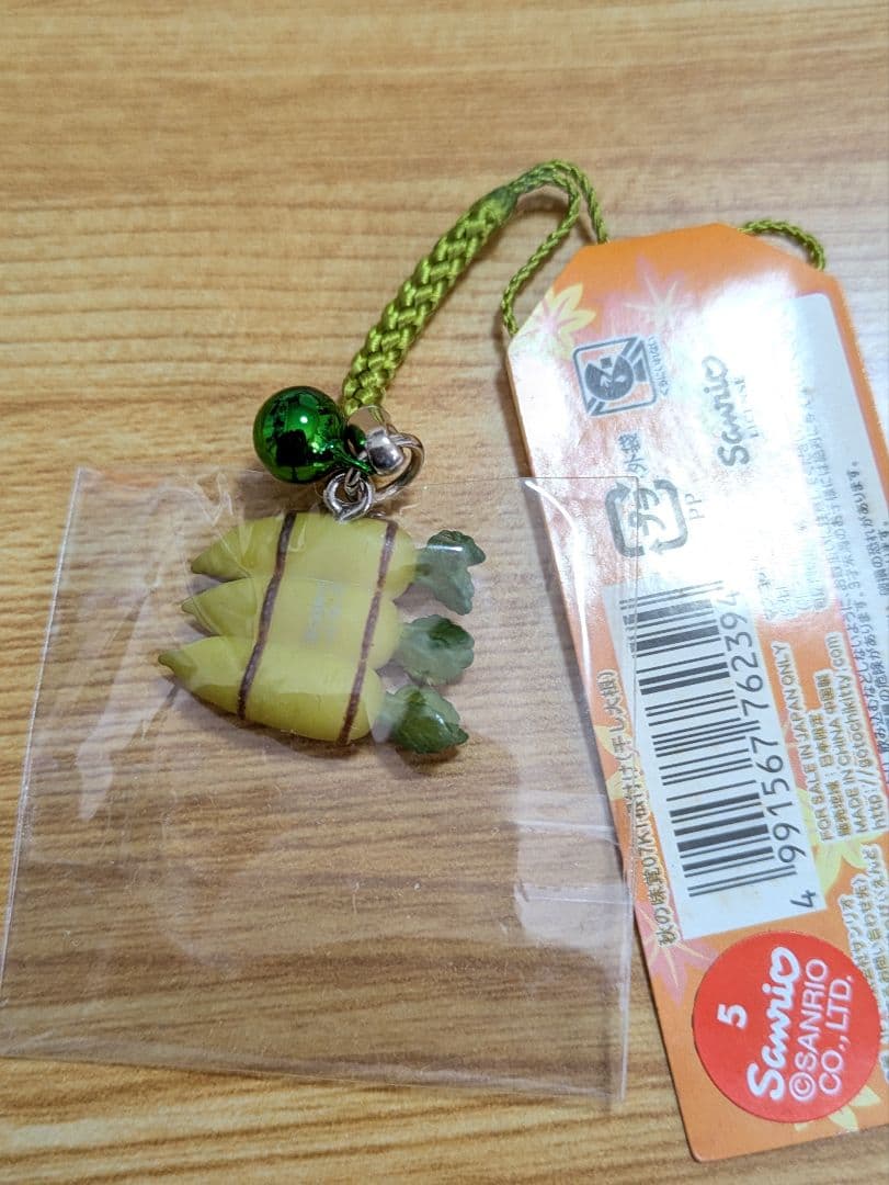 ご当地キティ　根付ストラップ　秋シリーズ5点　まとめ売り