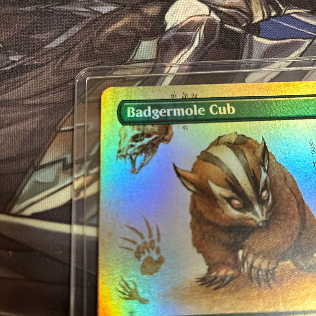 アナグマモグラの仔 Badgermole Cub 英語foil1枚