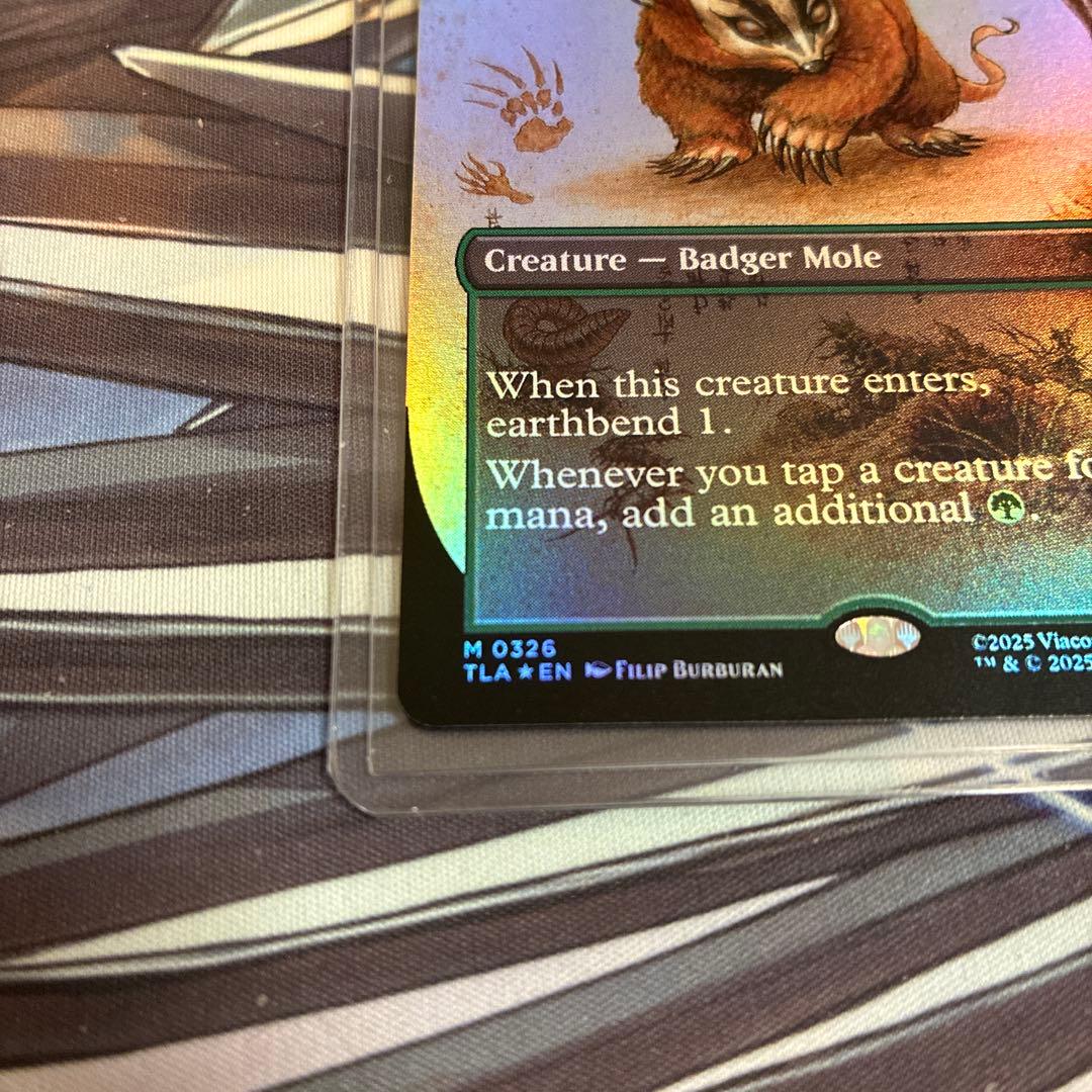 アナグマモグラの仔 Badgermole Cub 英語foil1枚