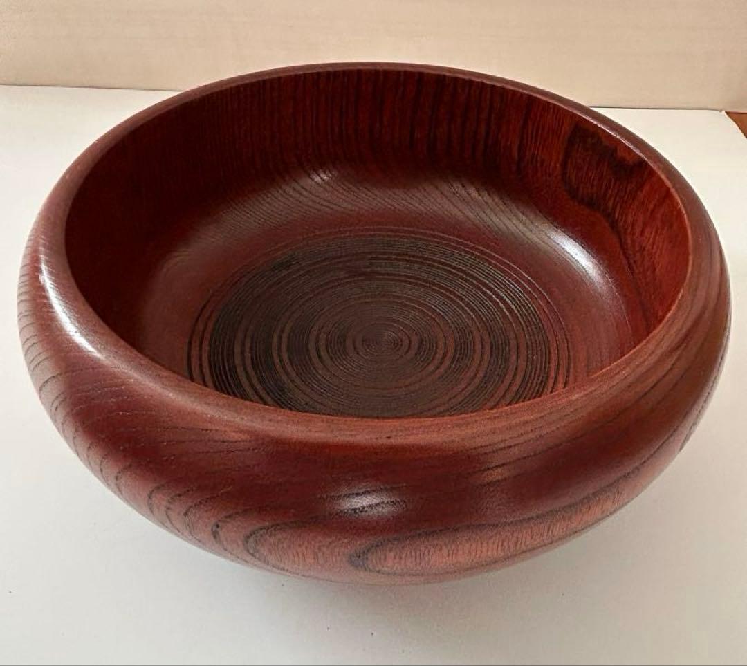 千筋 菓子器 木製 くり抜き 高級漆器 うるし塗り 菓子鉢 茶道具 和食器