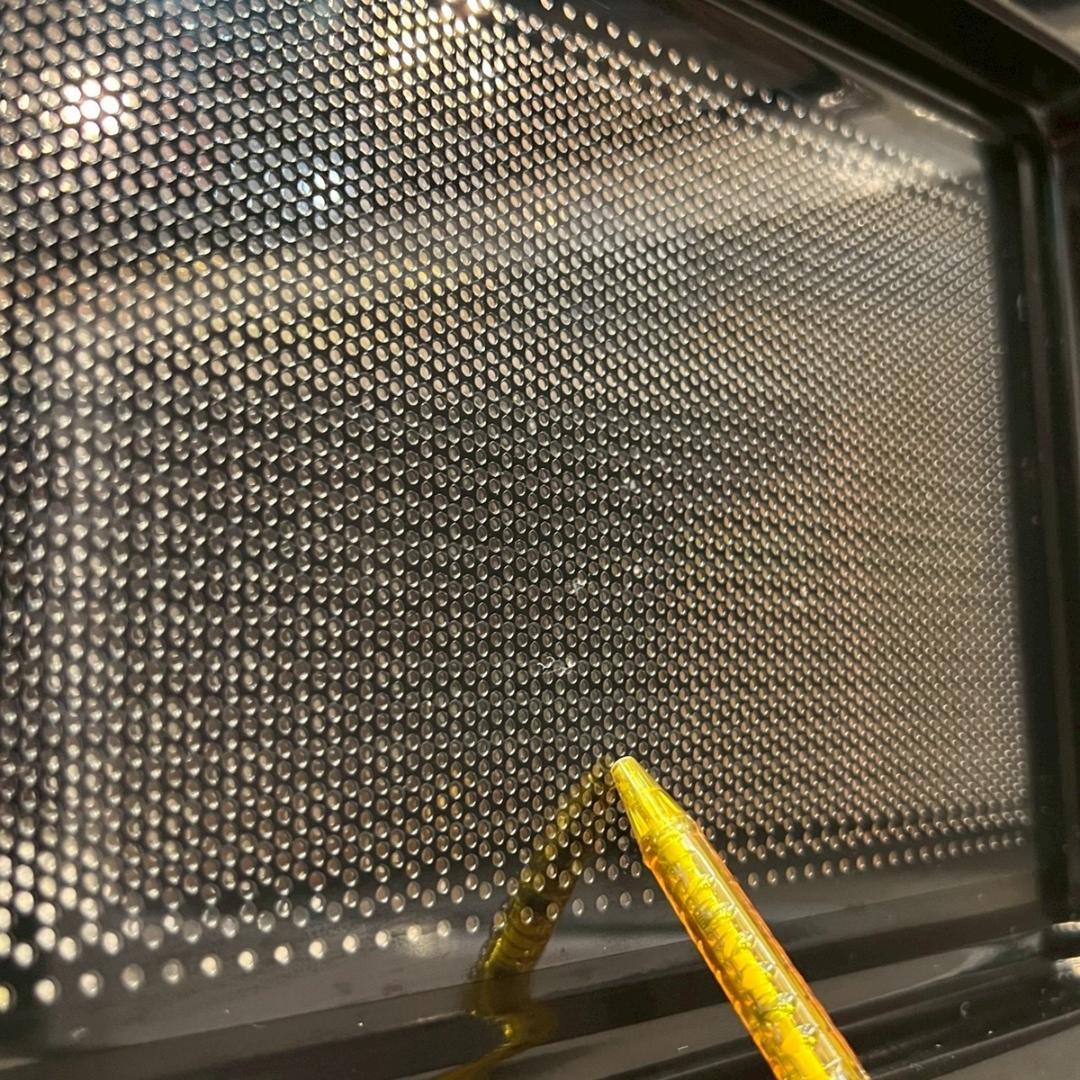 ツインバード ミラーガラス フラット電子レンジ DR-4259 2023年製