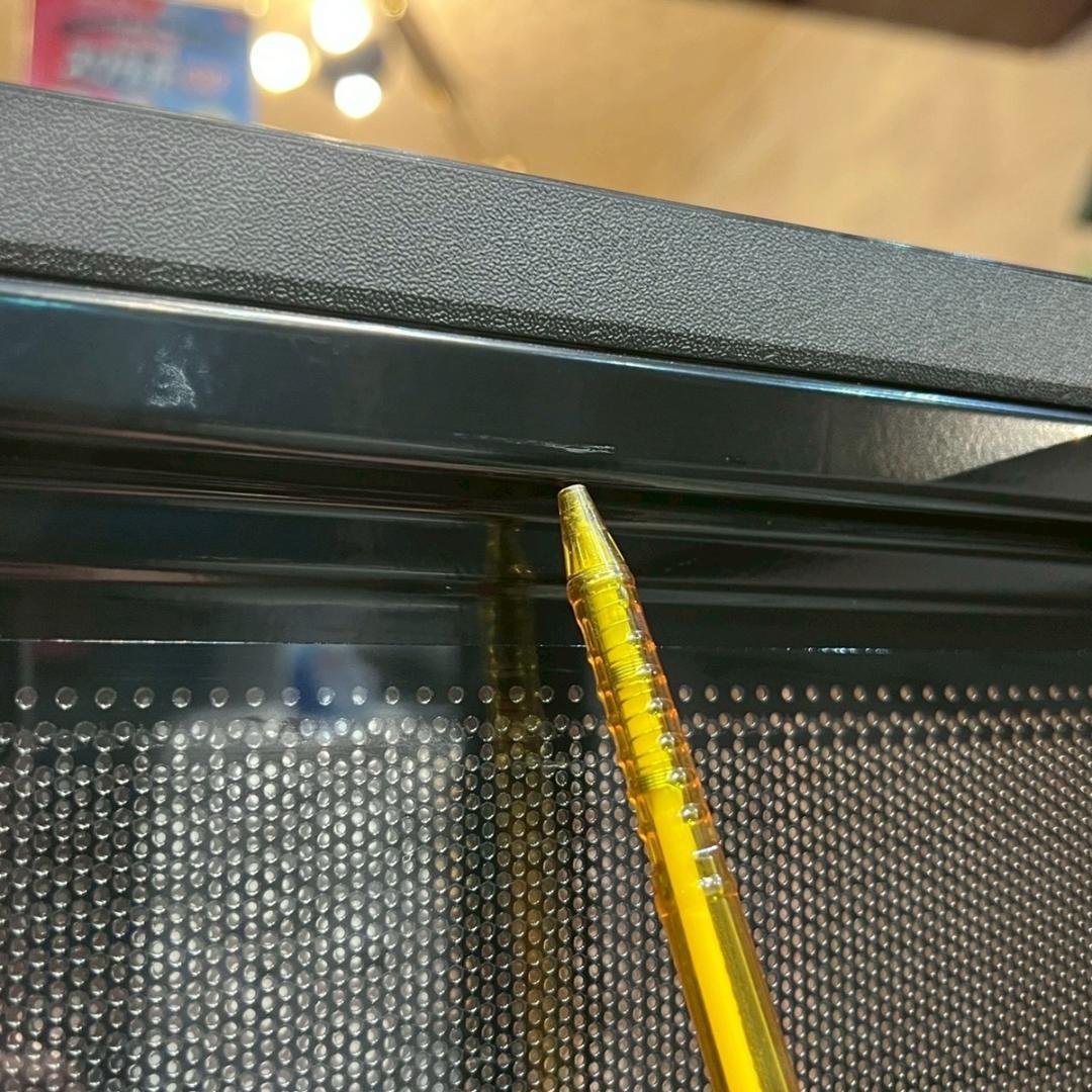 ツインバード ミラーガラス フラット電子レンジ DR-4259 2023年製