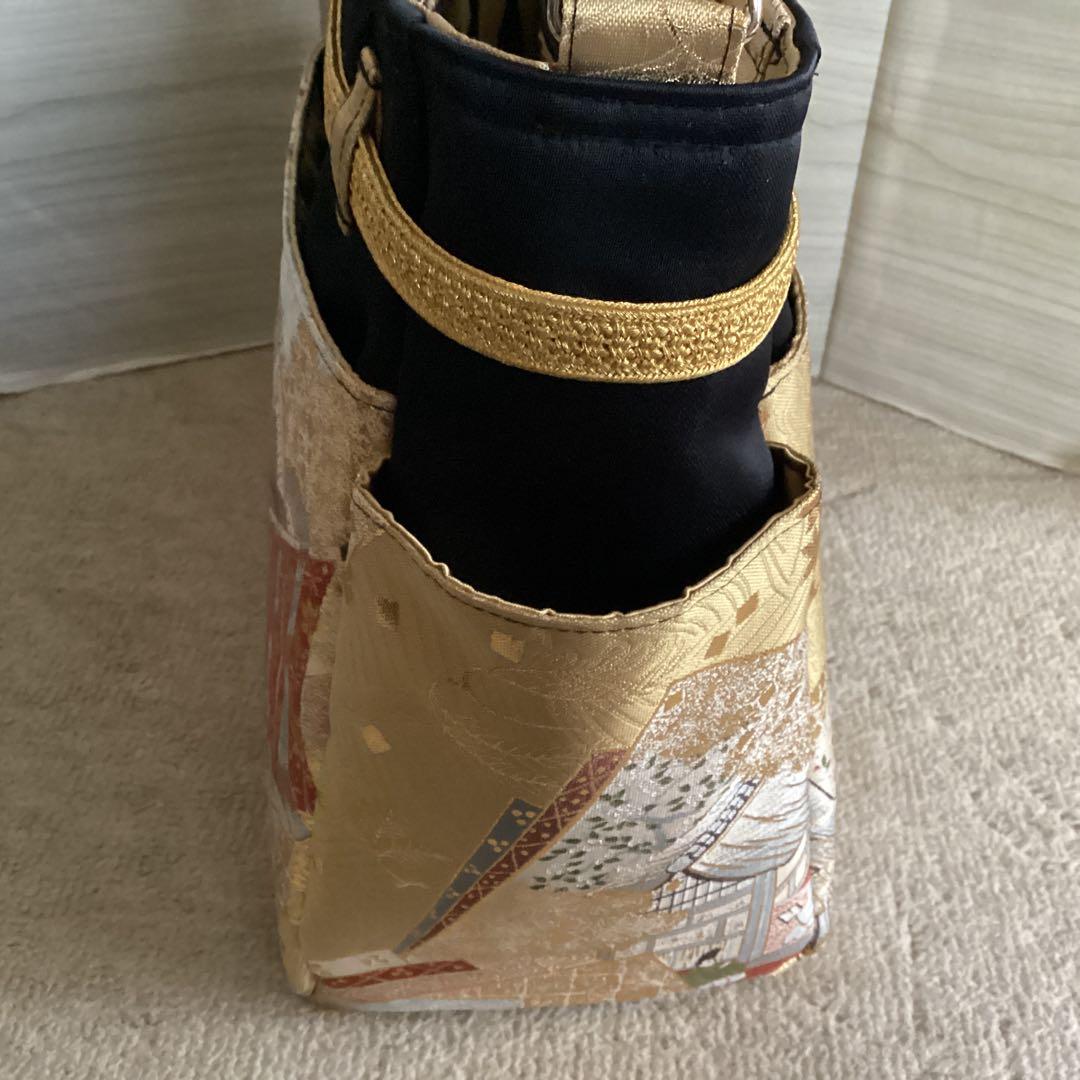 【ハンドメイド】帯リメイクバック#679