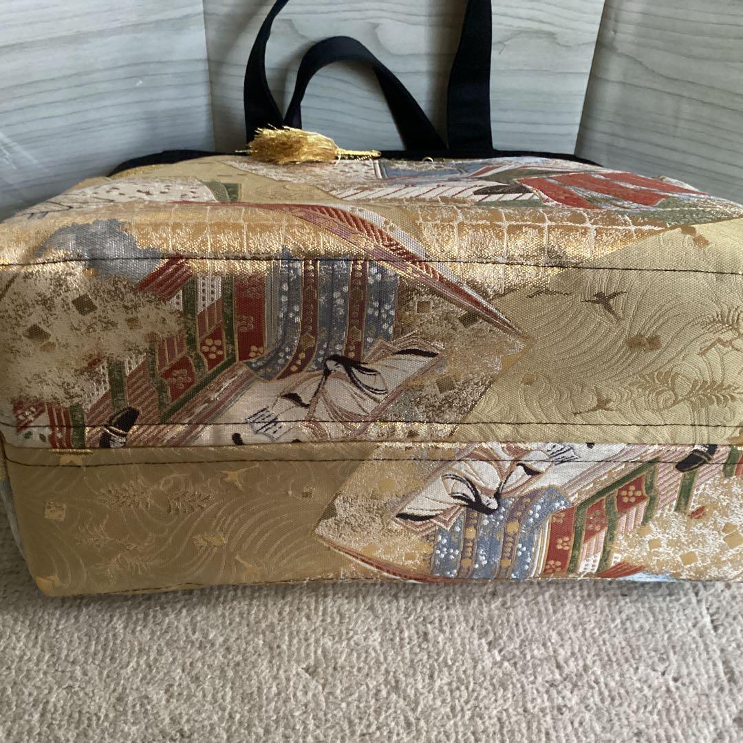 【ハンドメイド】帯リメイクバック#679