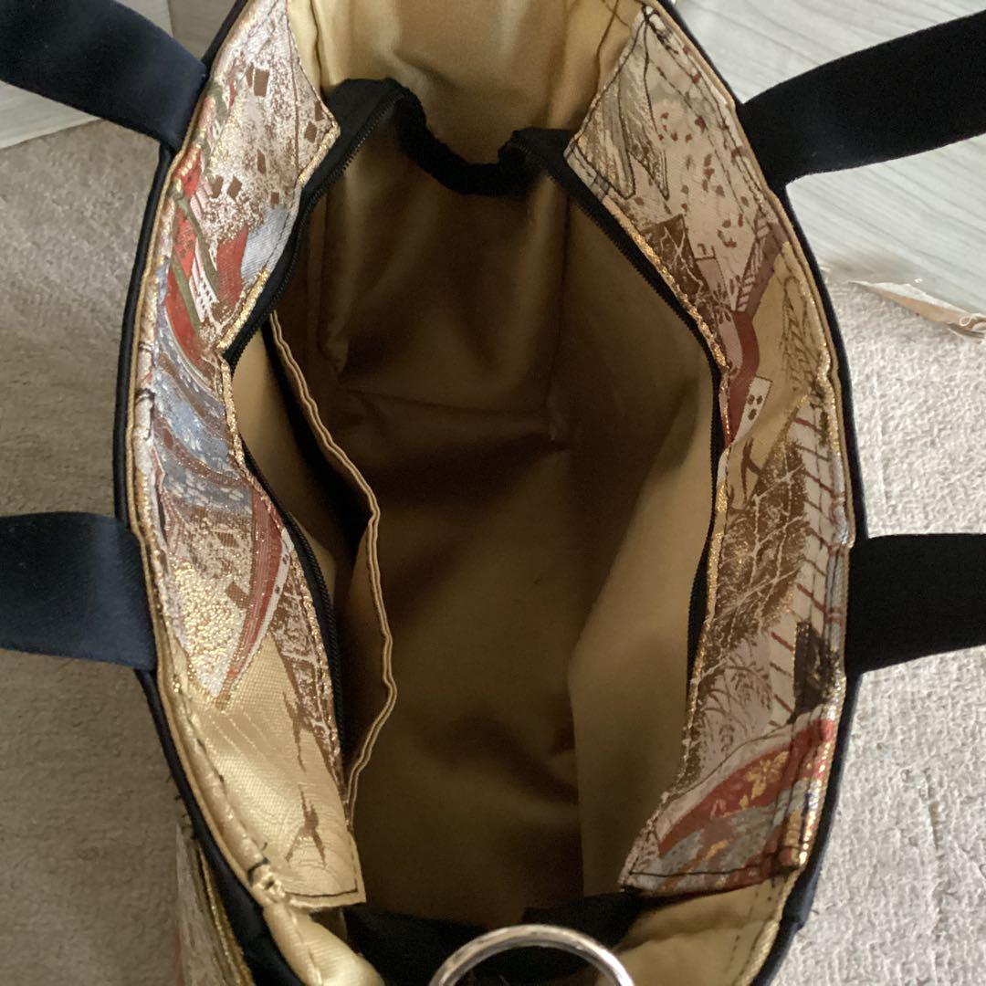 【ハンドメイド】帯リメイクバック#679