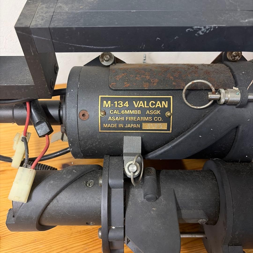 M-134 VALCAN 電動ガン ASAHI製　バルカン　モデルガン　アサヒ