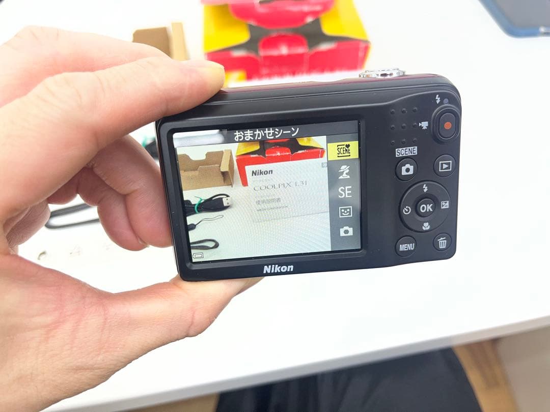 【匿名配送】一応ジャンクNikon COOLPIX L31 コンパクトデジカメラ