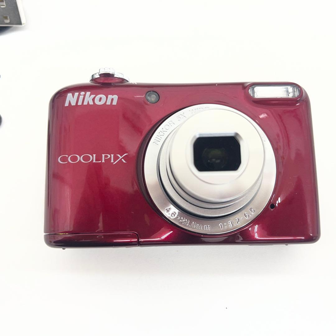 【匿名配送】一応ジャンクNikon COOLPIX L31 コンパクトデジカメラ