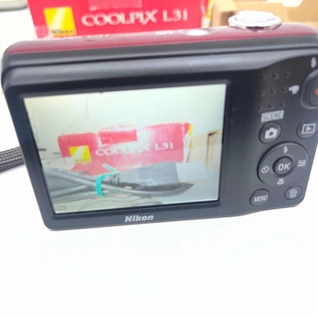 【匿名配送】一応ジャンクNikon COOLPIX L31 コンパクトデジカメラ