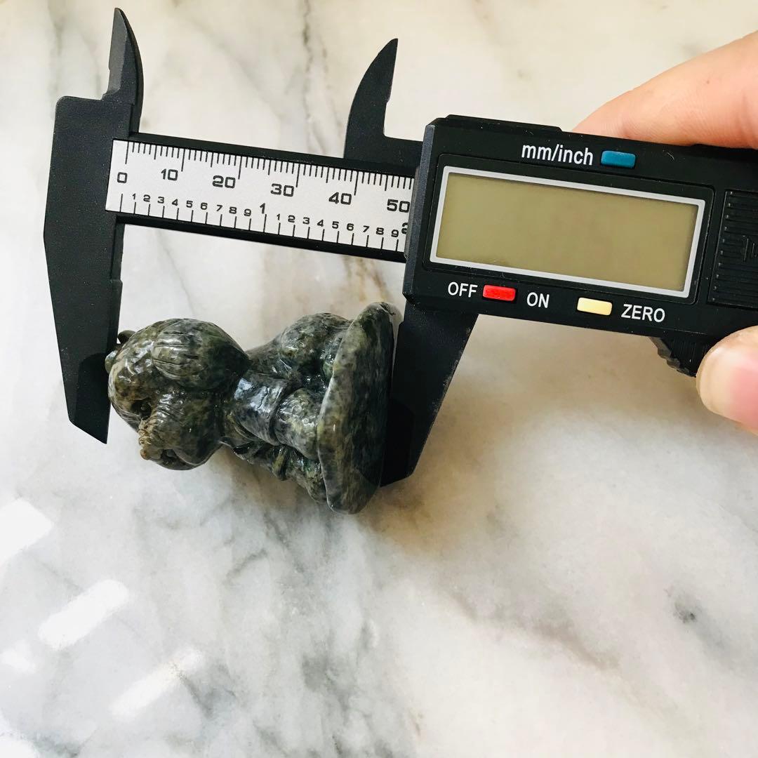 [O130-001］翡翠　インテリア　オブジェ　ミャンマー産　トイプードル