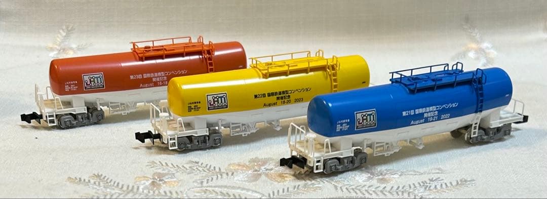 TOMIX 第21〜23回JAM限定タンク貨車 タキ1000 3点セット