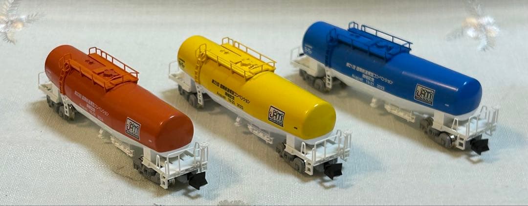 TOMIX 第21〜23回JAM限定タンク貨車 タキ1000 3点セット