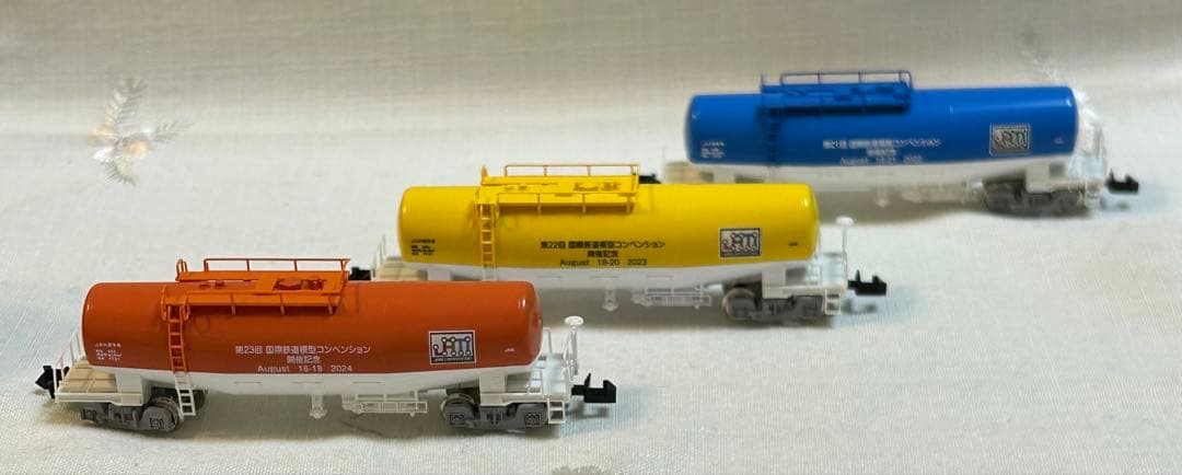 TOMIX 第21〜23回JAM限定タンク貨車 タキ1000 3点セット
