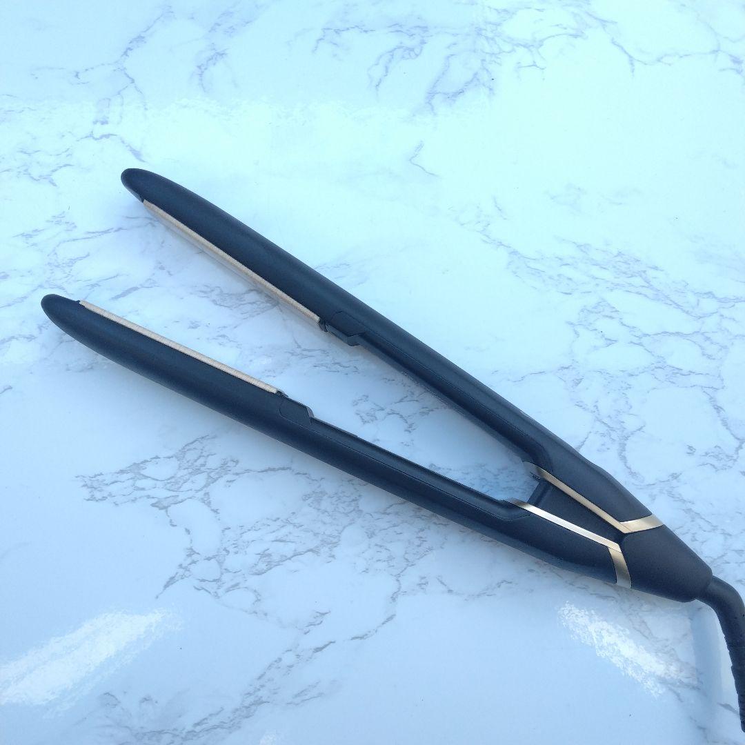 りんご　絹女　KINUJO　ストレートアイロン　DS100-BK