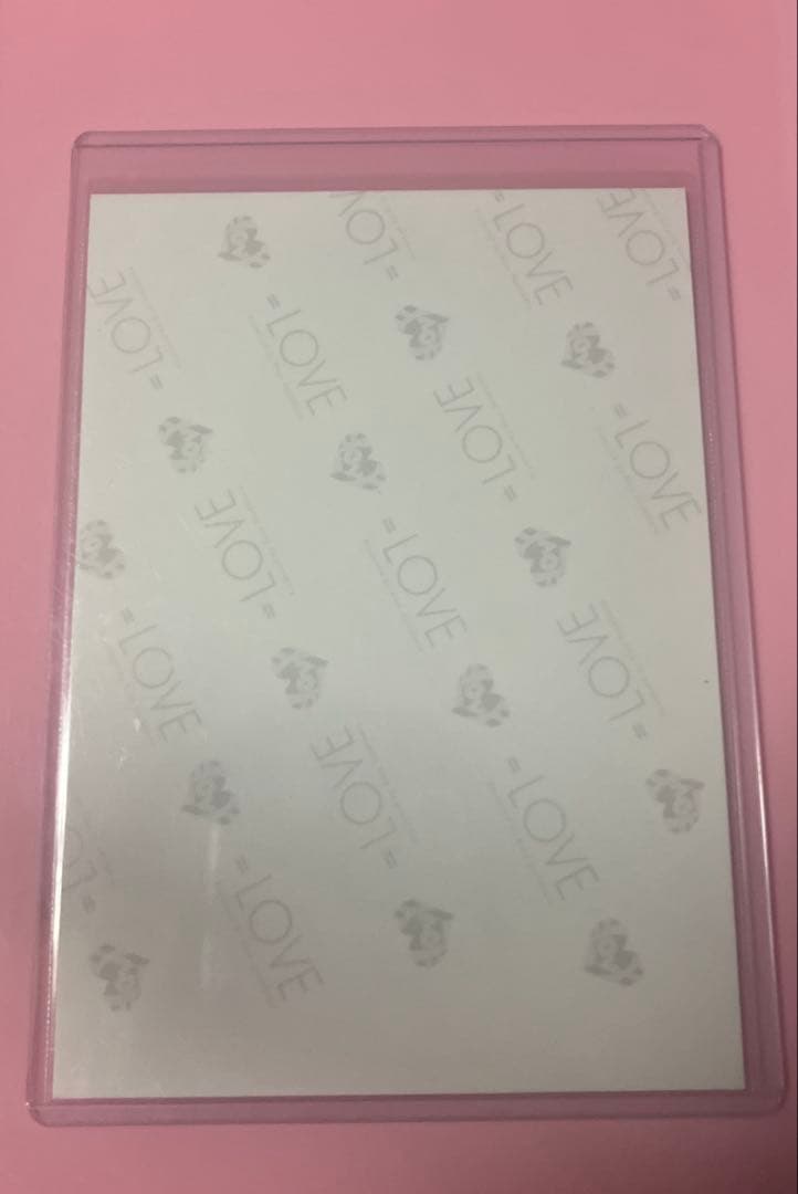 イコラブ = LOVE 髙松瞳 青春サブリミナル 青サブ 直筆 チュウ