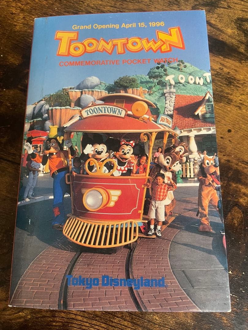 【限定品】東京ディズニーランド トゥーンタウン グランドオープン記念★懐中時計