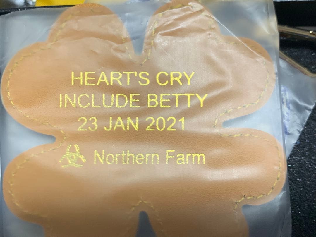 TRADE MARK キーホルダー　ハーツクライ産駒　馬主　ノーザンファーム